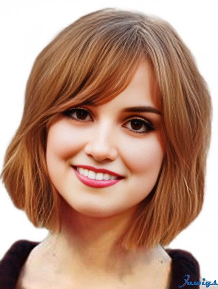 Natasha Gregson Wagner Wigs Remy Human Bobs Cut Chin Length
