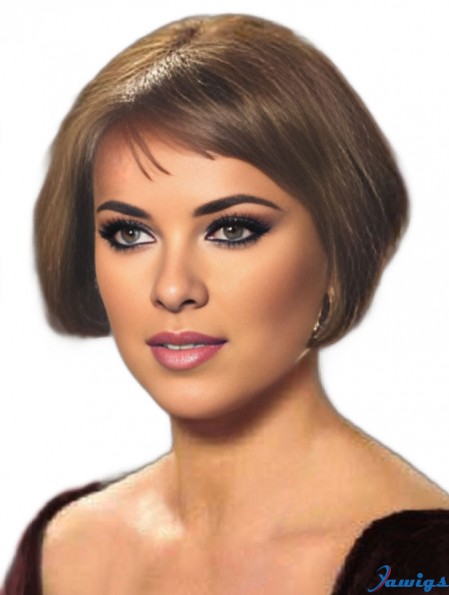 Catherine Zeta-Jones Velma Kelly Wigs Remy Human Lace Front Bobs Cut Short Style